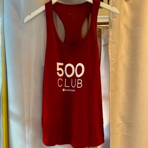 Pure Barre 500 Club Racerback Tank NWT
